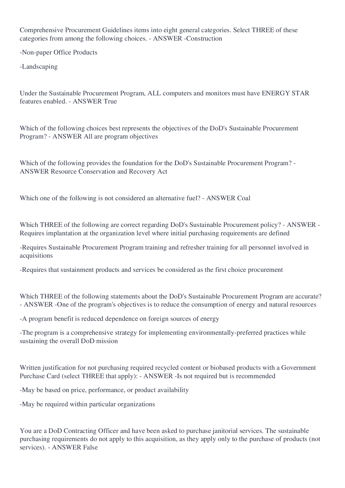 Preview of CLC 046 EXAM 2022 Questions and Answers with complete solutions